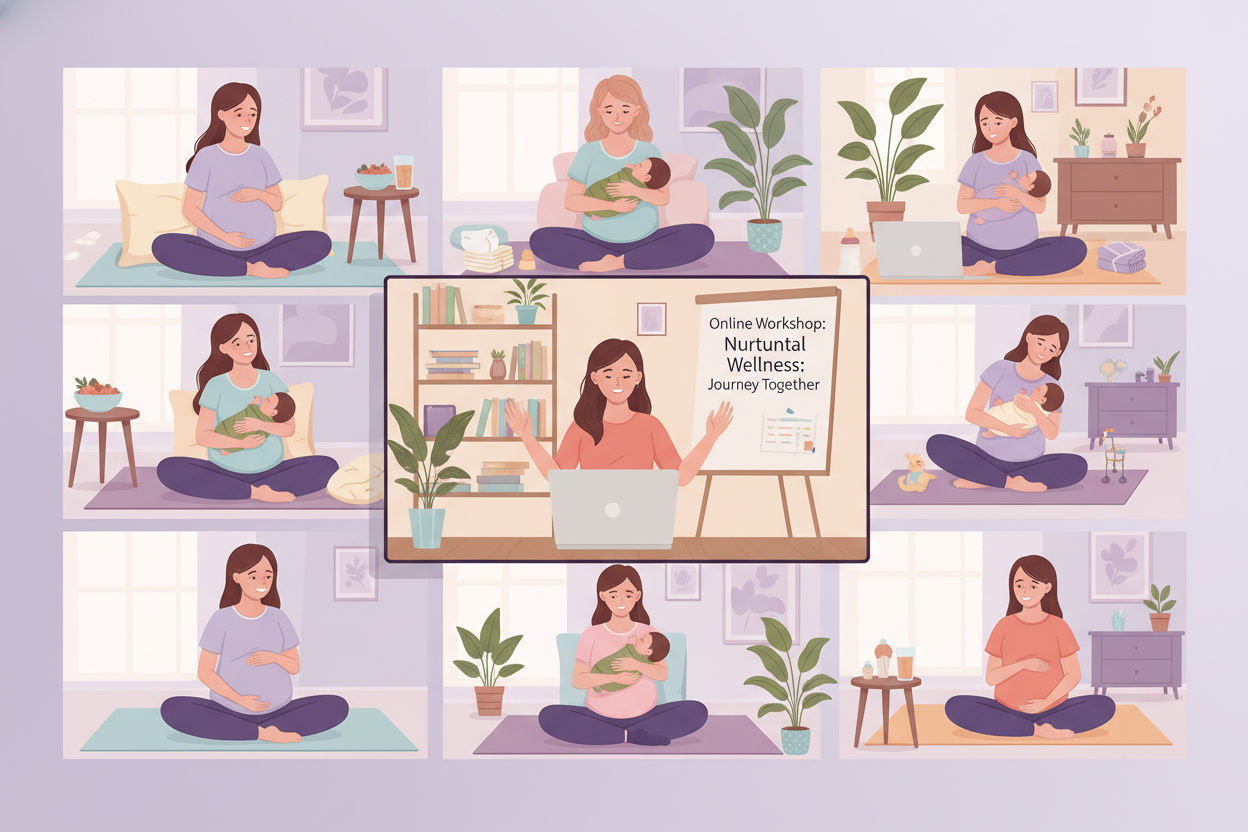 線上孕期親子產前產後workshop